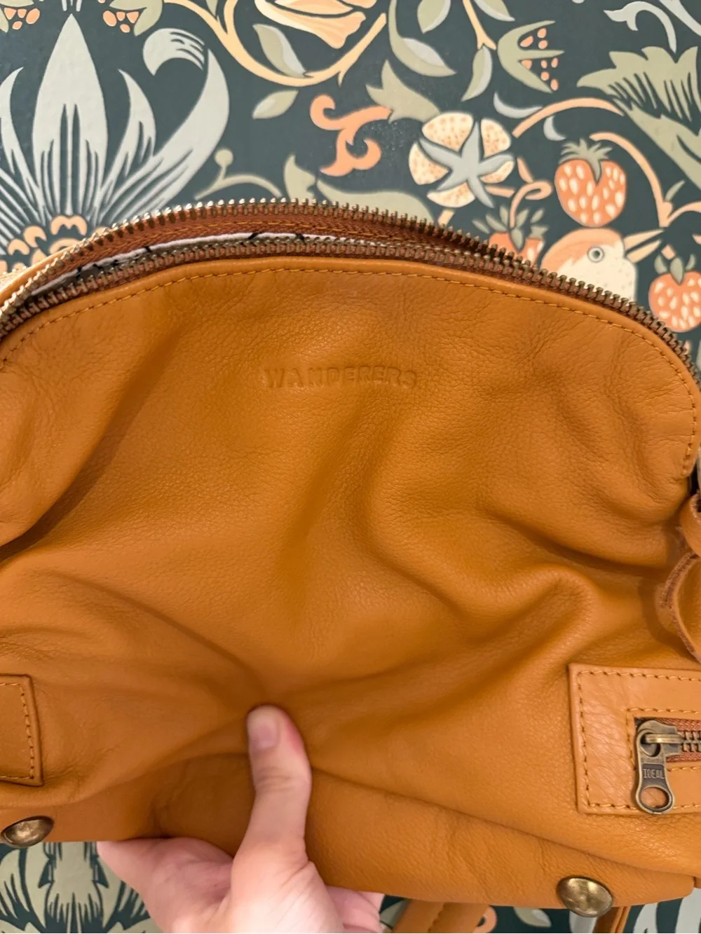 Wandler Tan Leather Crossbody Shoulder Bag